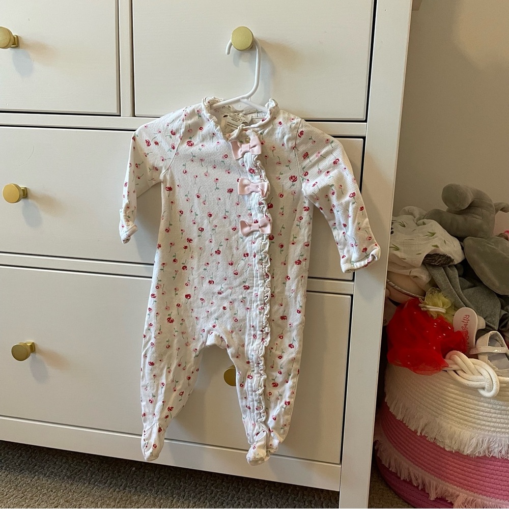 Kate Spade Floral Footie 6 Months